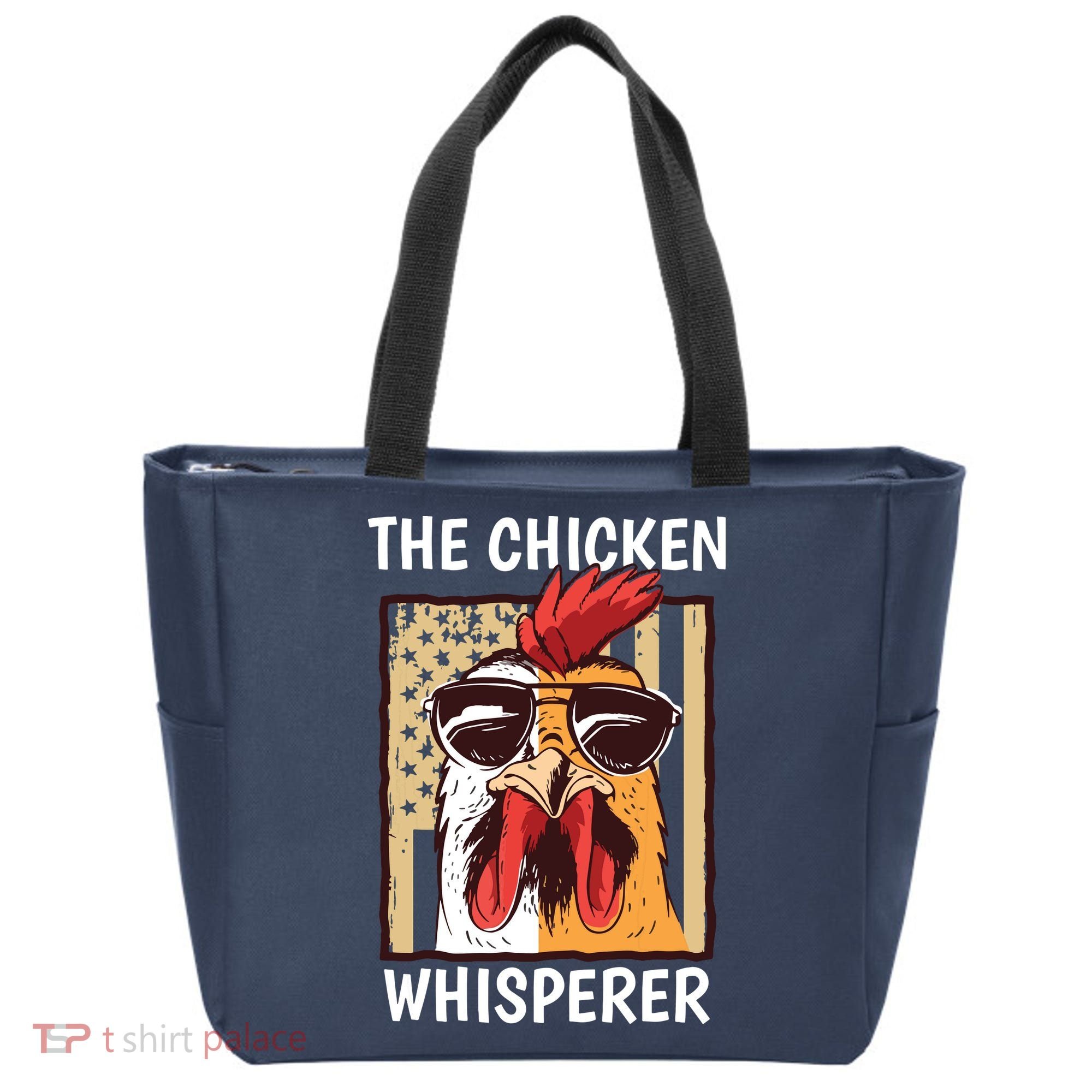 The Chicken Whisperer Farmer Chicken Tote Bag