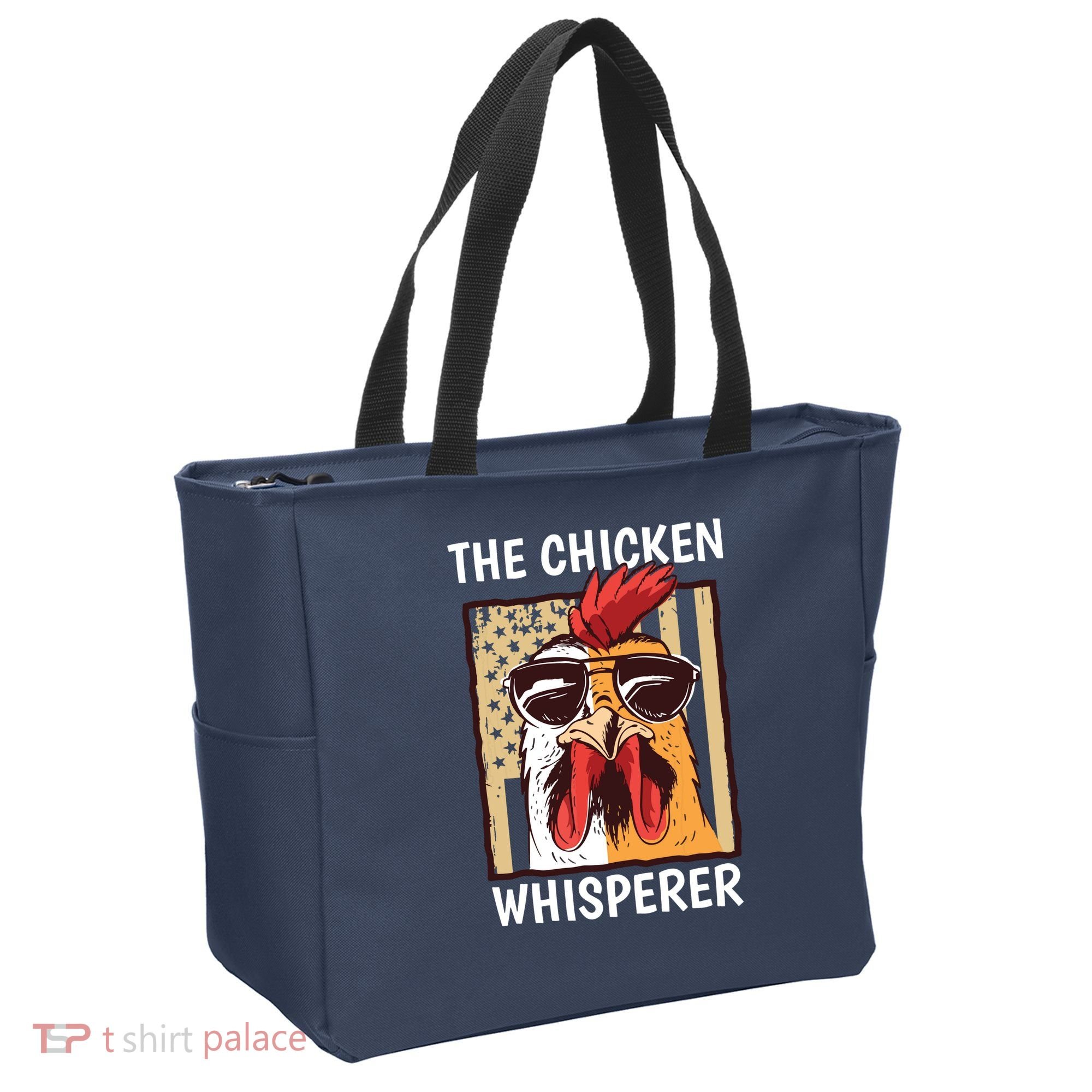 The Chicken Whisperer Farmer Chicken Tote Bag