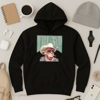 Trump Cowboy Western Make America Great Hoodie thumb 3
