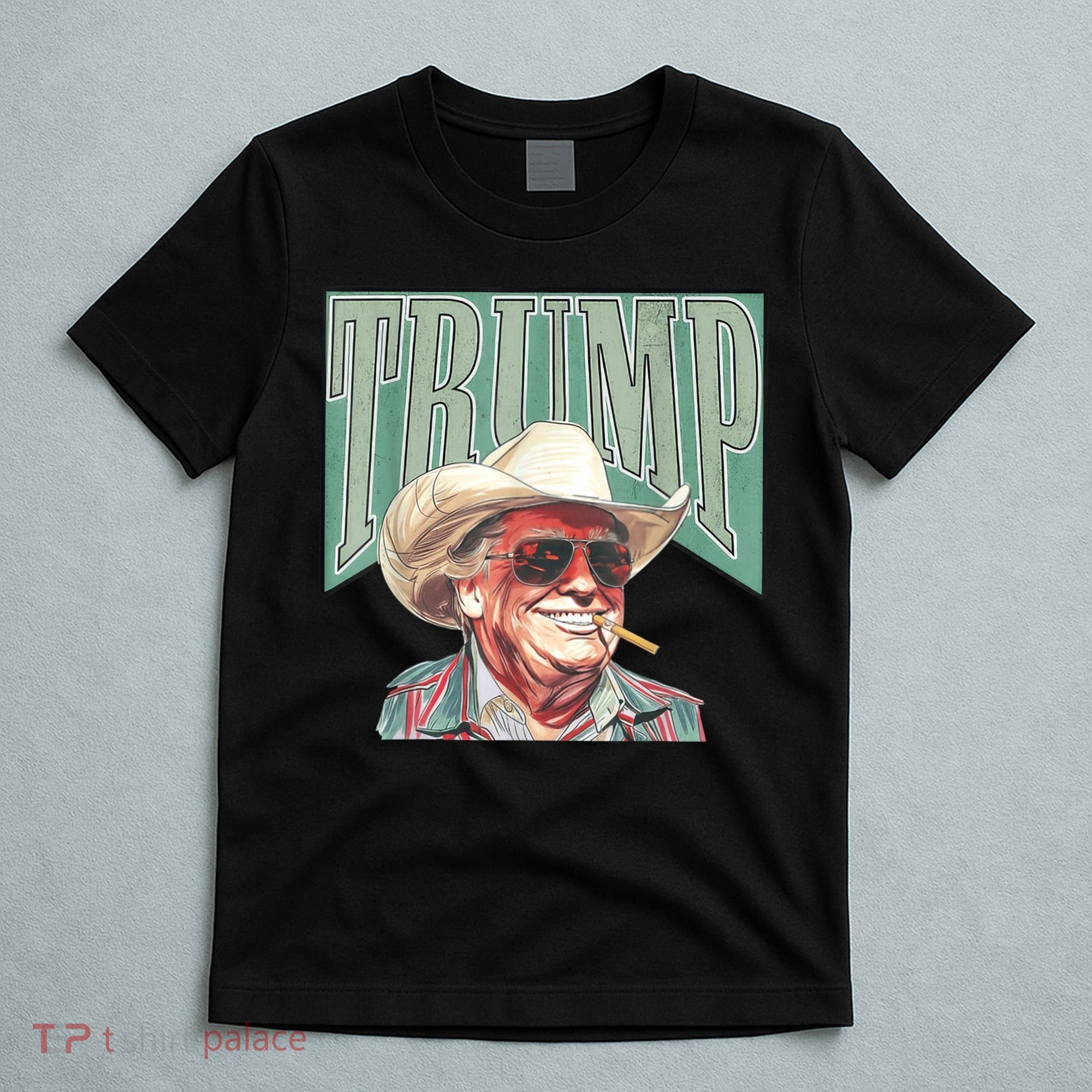 Trump Cowboy Western Make America Great T-Shirt