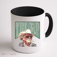 Trump Cowboy Western Make America Great Coffee Mug thumb 1