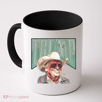 Trump Cowboy Western Make America Great Coffee Mug thumb 0
