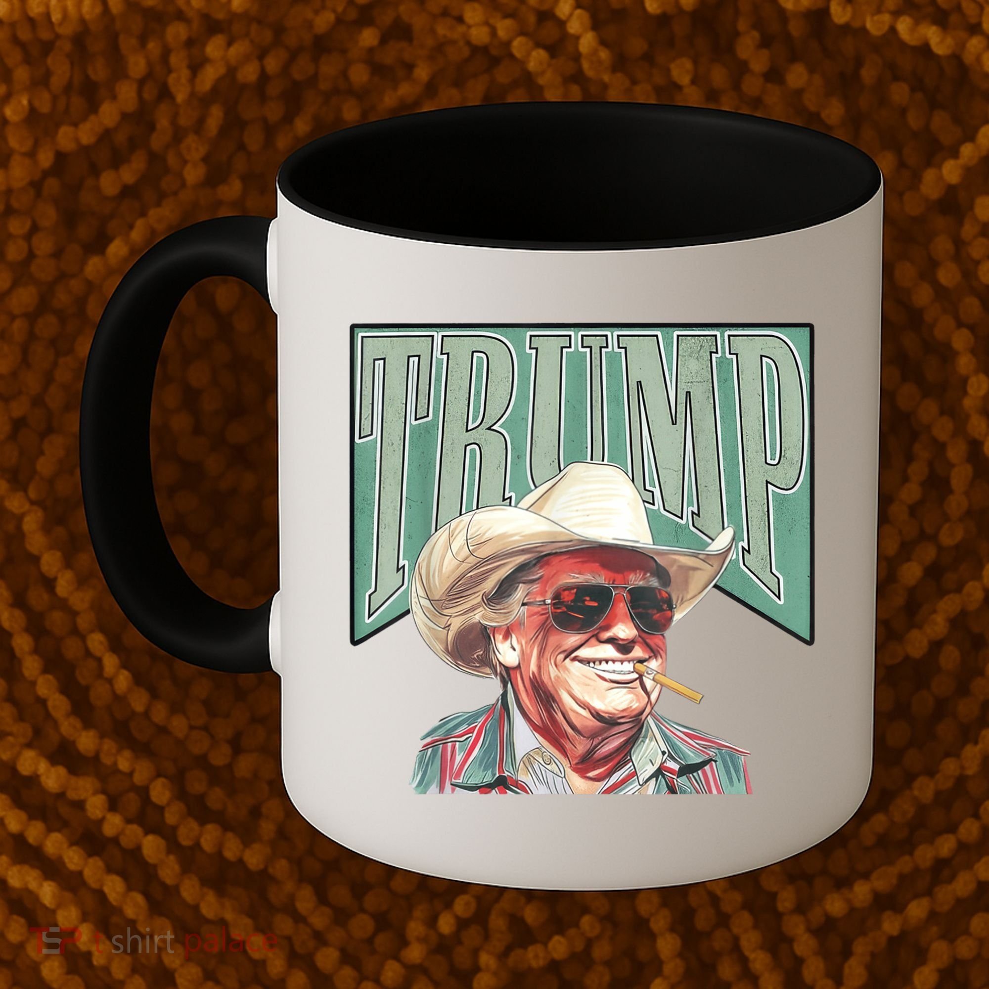 Trump Cowboy Western Make America Great Coffee Mug