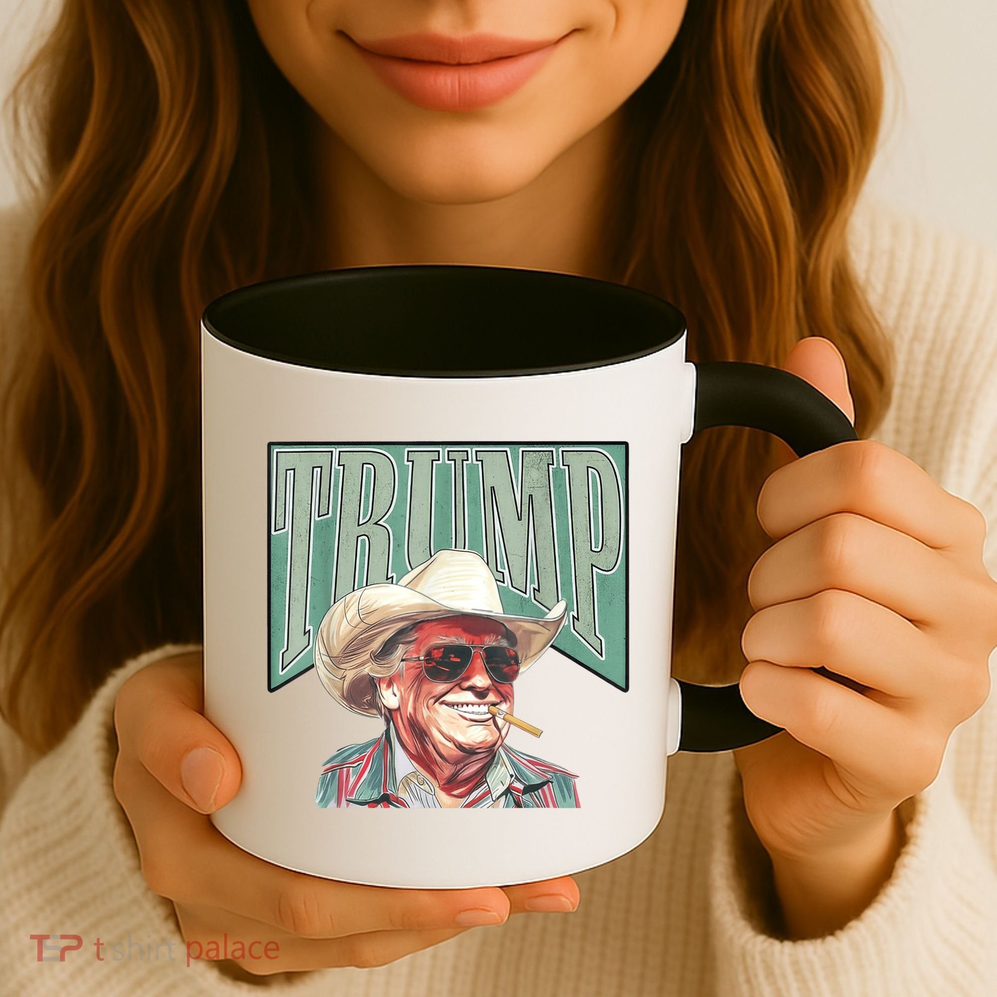 Trump Cowboy Western Make America Great Coffee Mug