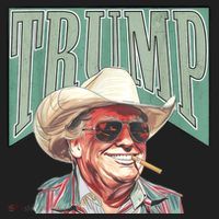 Trump Cowboy Western Make America Great Beanie thumb 2