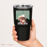 Trump Cowboy Western Make America Great Tumbler thumb 2