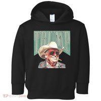 Trump Cowboy Western Make America Great Toddler Hoodie thumb 0