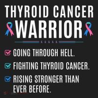 Thyroid Cancer Warrior Awareness Survivor To Do List Gift Hat thumb 2