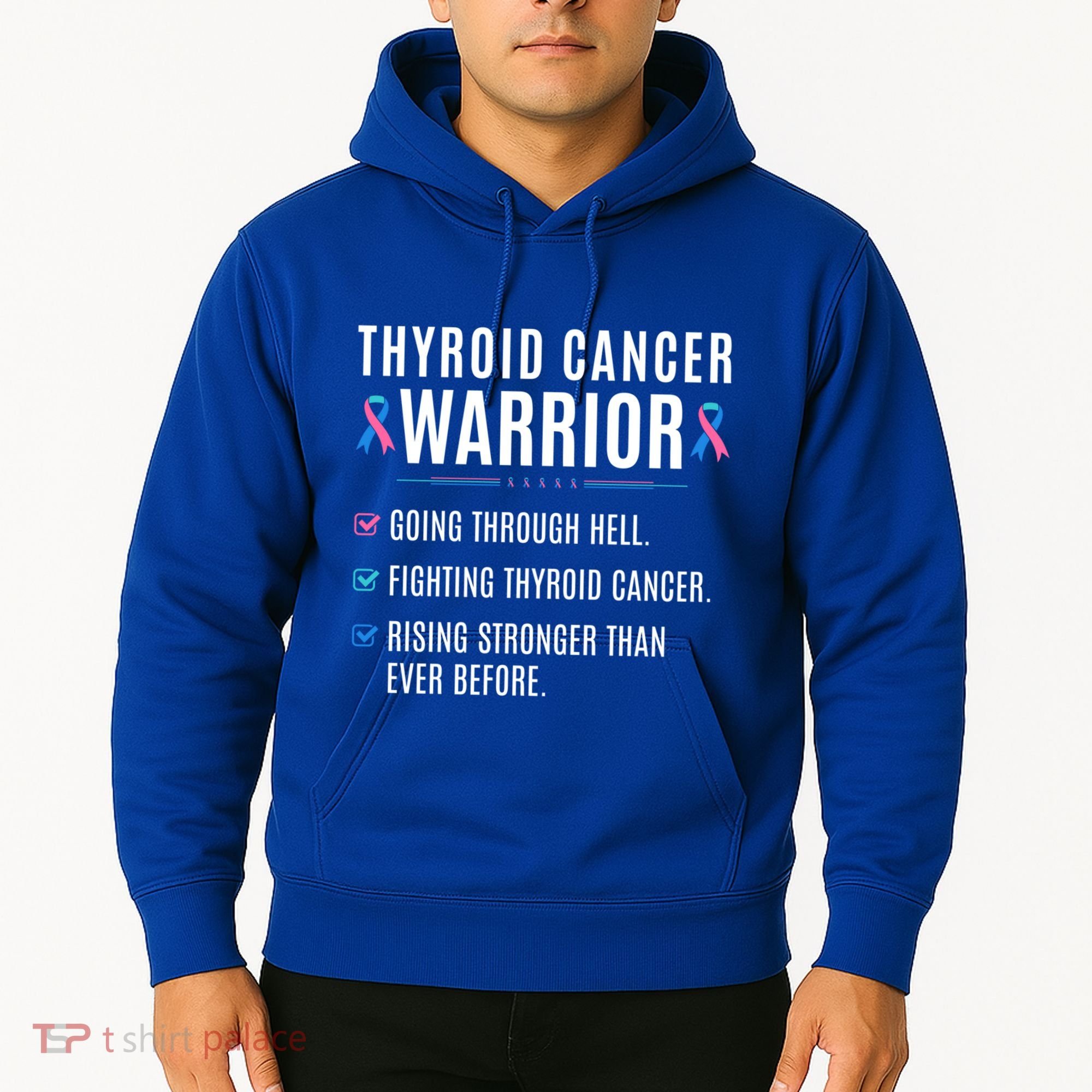 Thyroid Cancer Warrior Awareness Survivor To Do List Gift Hoodie