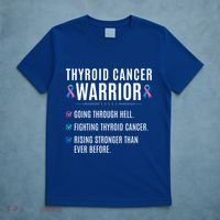 Thyroid Cancer Warrior Awareness Survivor To Do List Gift T-Shirt thumb 5
