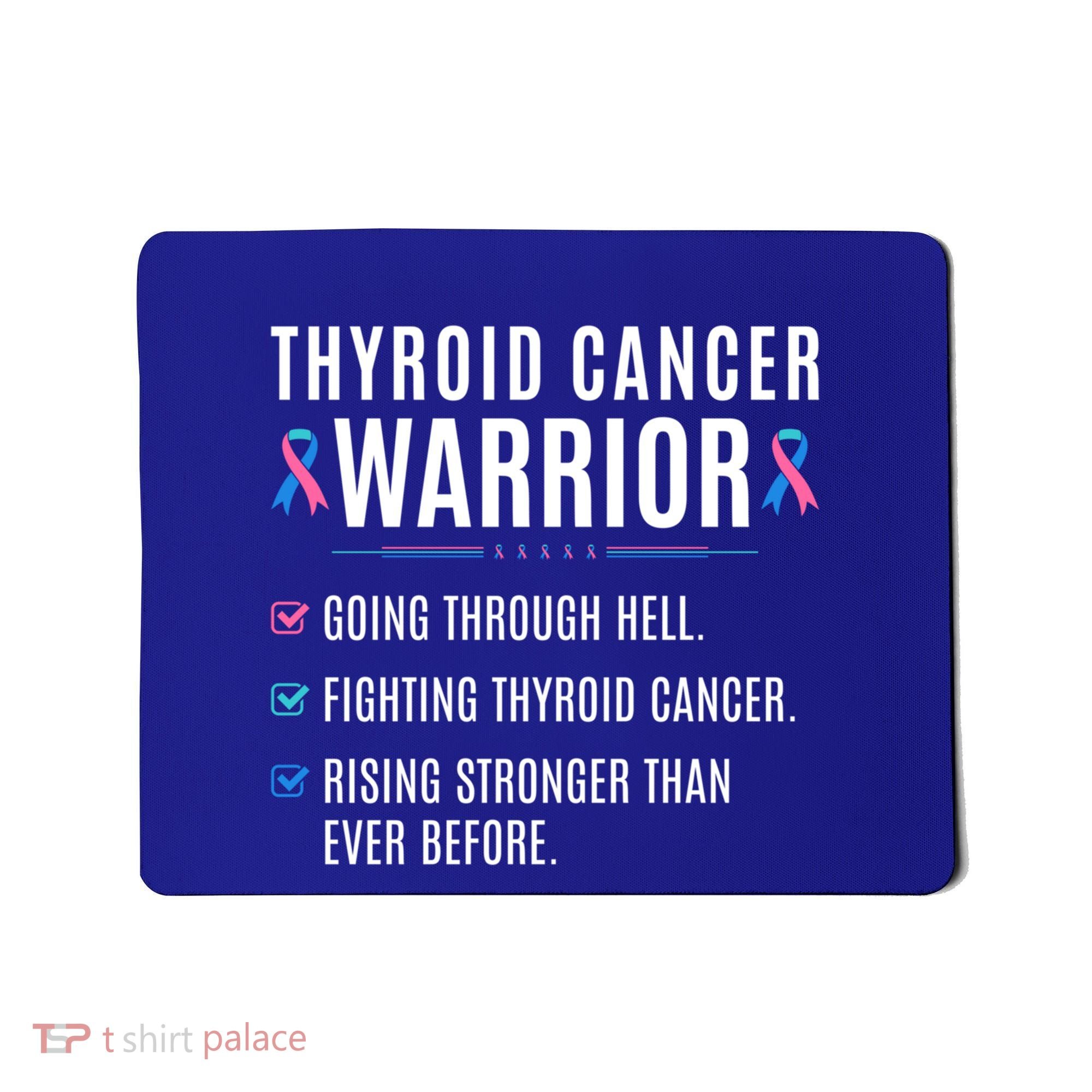 Thyroid Cancer Warrior Awareness Survivor To Do List Gift Mousepad