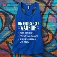 Thyroid Cancer Warrior Awareness Survivor To Do List Gift Women's Tank Top thumb 3