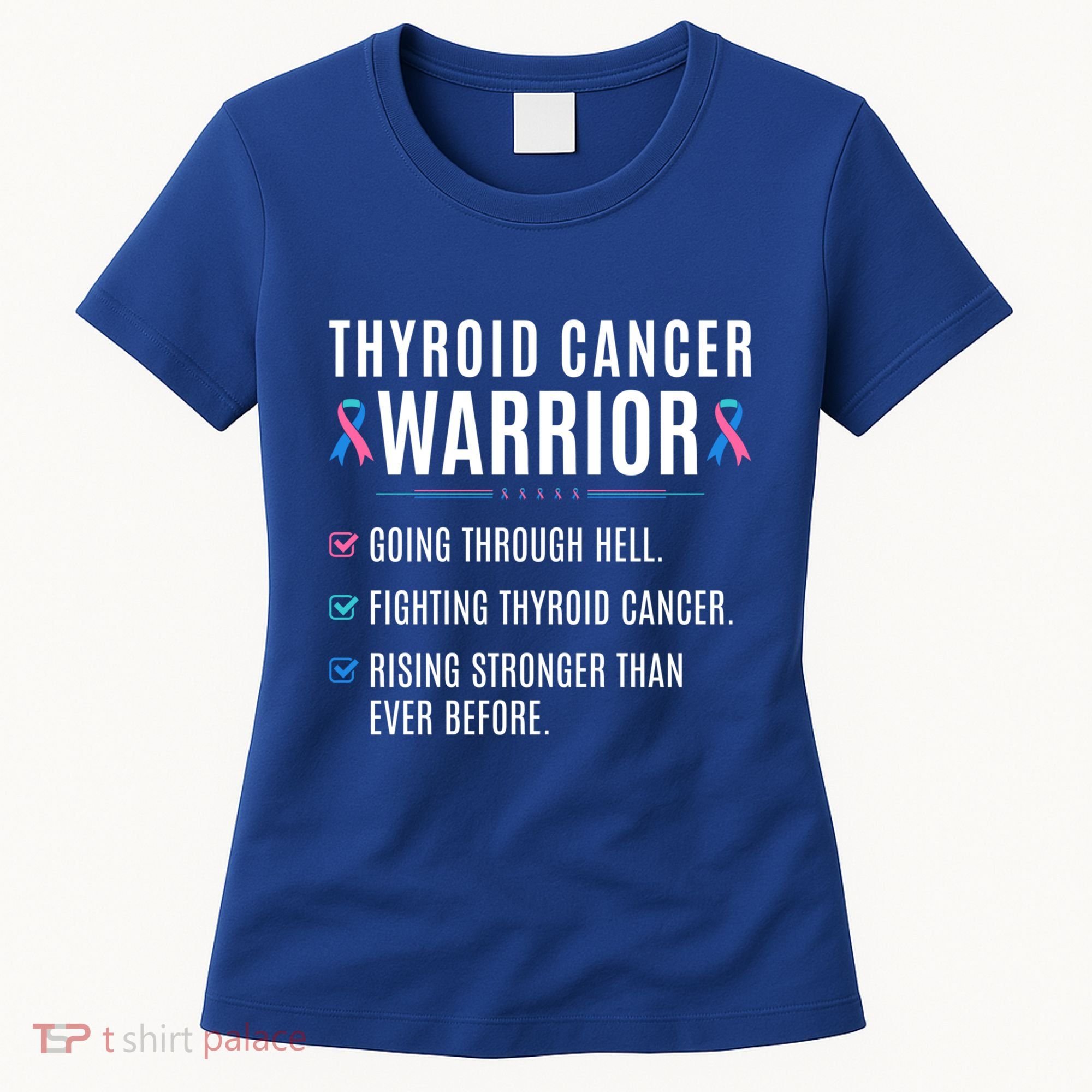 Thyroid Cancer Warrior Awareness Survivor To Do List Gift Women's T-Shirt