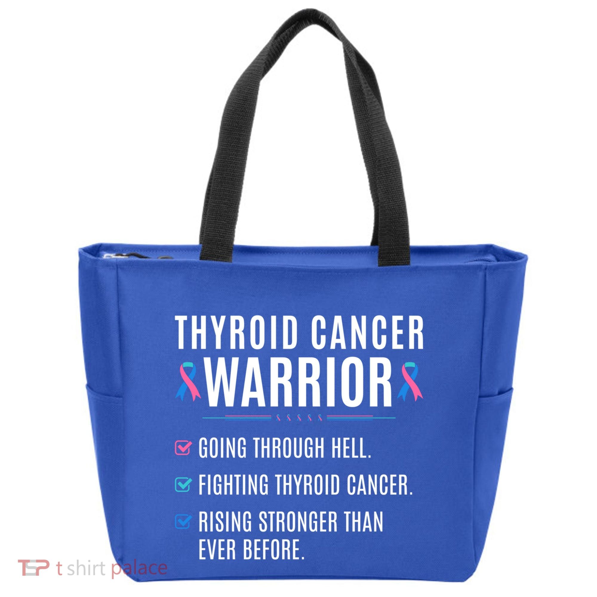 Thyroid Cancer Warrior Awareness Survivor To Do List Gift Tote Bag