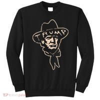 Trump Cowboy Western Donald Trump Sweatshirt thumb 0