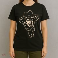 Trump Cowboy Western Donald Trump T-Shirt thumb 4