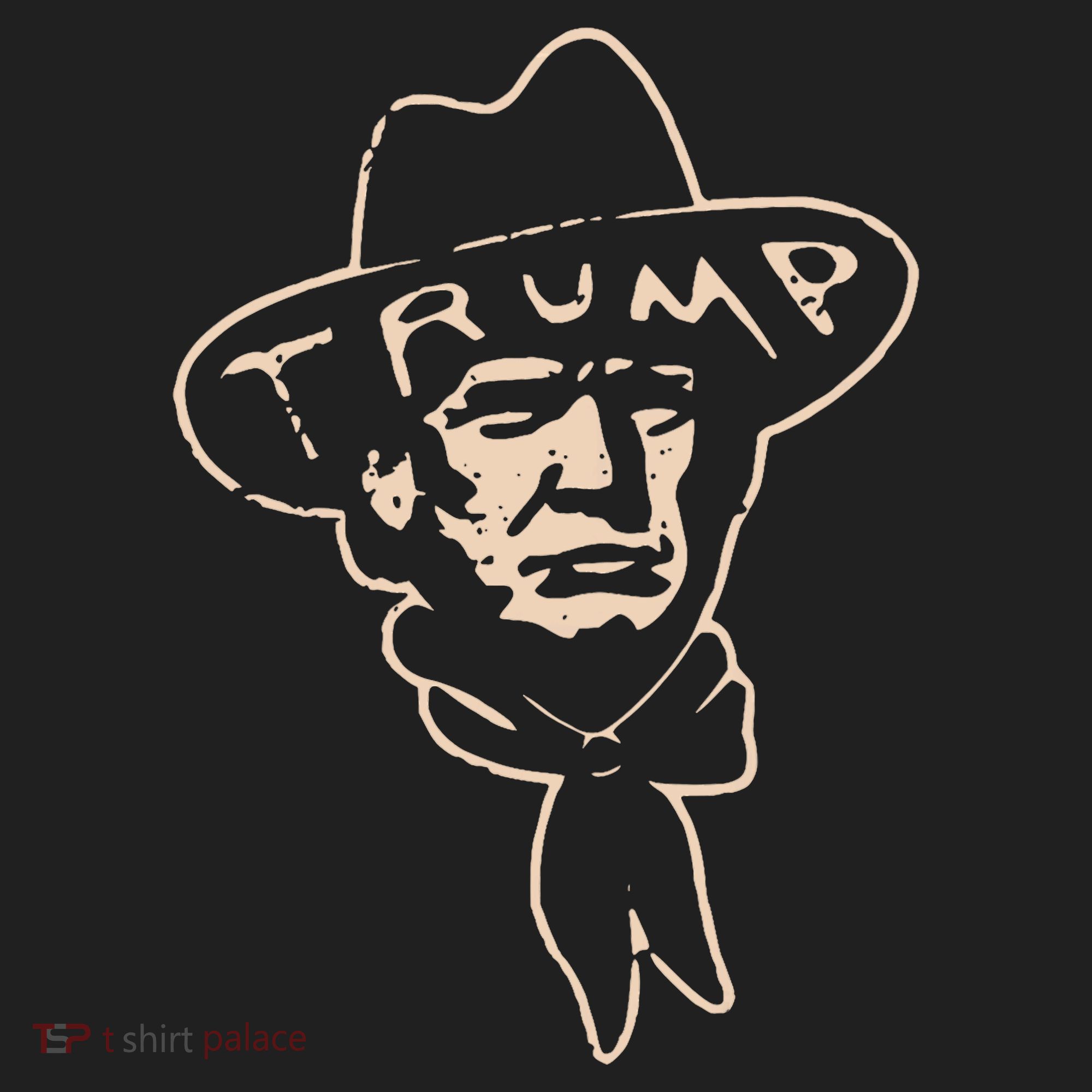 Trump Cowboy Western Donald Trump Beanie