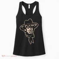 Trump Cowboy Western Donald Trump Women's Tank Top thumb 0