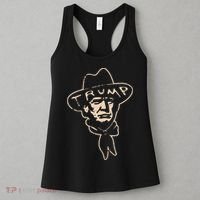 Trump Cowboy Western Donald Trump Women's Tank Top thumb 3