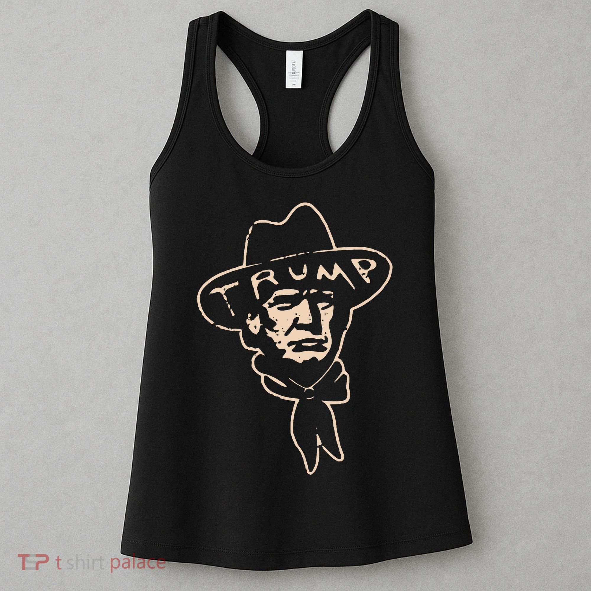Trump Cowboy Western Donald Trump Women's Tank Top