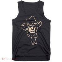 Trump Cowboy Western Donald Trump Tank Top thumb 0