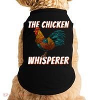 The Chicken Whisperer Funny Chicken Lover Chicken Farming Doggie Tank thumb 0