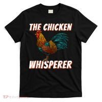 The Chicken Whisperer Funny Chicken Lover Chicken Farming T-Shirt thumb 0