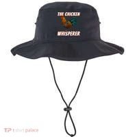 The Chicken Whisperer Funny Chicken Lover Chicken Farming Bucket Hat thumb 0