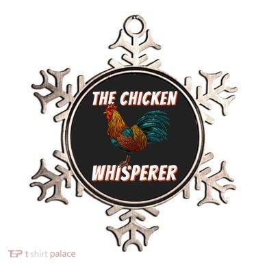 The Chicken Whisperer Funny Chicken Lover Chicken Farming Ornament