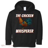 The Chicken Whisperer Funny Chicken Lover Chicken Farming Toddler Hoodie thumb 0