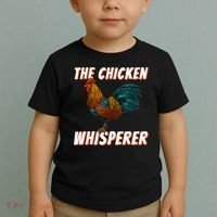 The Chicken Whisperer Funny Chicken Lover Chicken Farming Toddler T-Shirt thumb 2