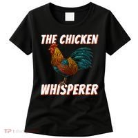 The Chicken Whisperer Funny Chicken Lover Chicken Farming Women's T-Shirt thumb 0