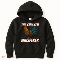 The Chicken Whisperer Funny Chicken Lover Chicken Farming Kids Hoodie thumb 0
