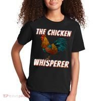 The Chicken Whisperer Funny Chicken Lover Chicken Farming Kids T-Shirt thumb 2