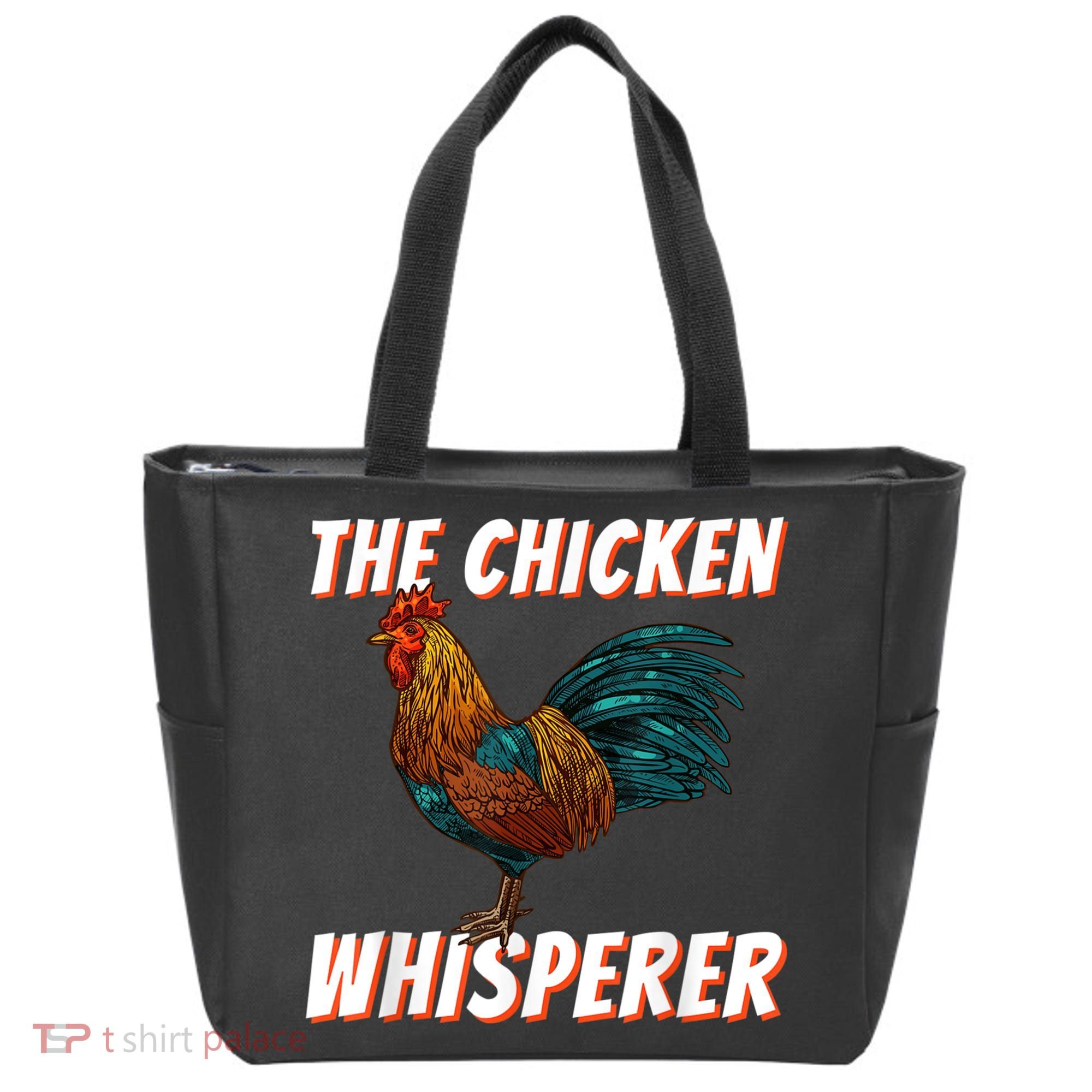 The Chicken Whisperer Funny Chicken Lover Chicken Farming Tote Bag