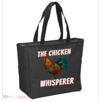 The Chicken Whisperer Funny Chicken Lover Chicken Farming Tote Bag thumb 2