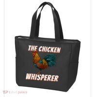 The Chicken Whisperer Funny Chicken Lover Chicken Farming Tote Bag thumb 3