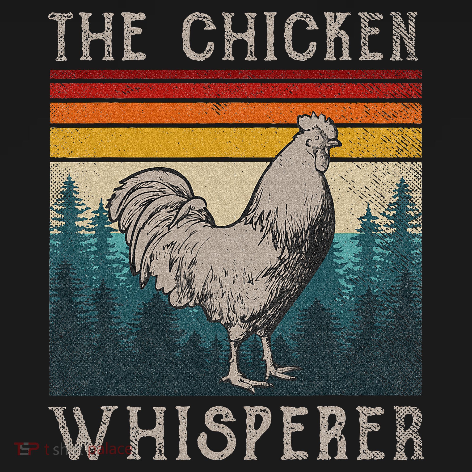 The Chicken Whisperer Funny Chicken Lover Farming Long Sleeve Shirt