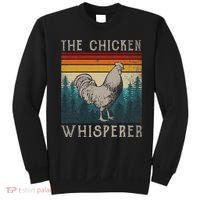 The Chicken Whisperer Funny Chicken Lover Farming Sweatshirt thumb 0