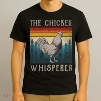 The Chicken Whisperer Funny Chicken Lover Farming T-Shirt thumb 3