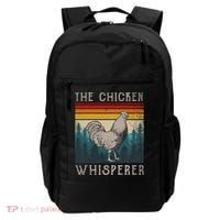 The Chicken Whisperer Funny Chicken Lover Farming Backpack thumb 0
