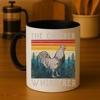 The Chicken Whisperer Funny Chicken Lover Farming Coffee Mug thumb 4