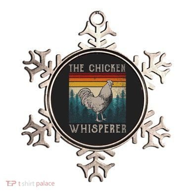 The Chicken Whisperer Funny Chicken Lover Farming Ornament
