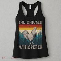 The Chicken Whisperer Funny Chicken Lover Farming Women's Tank Top thumb 3