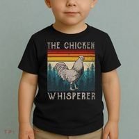 The Chicken Whisperer Funny Chicken Lover Farming Toddler T-Shirt thumb 2