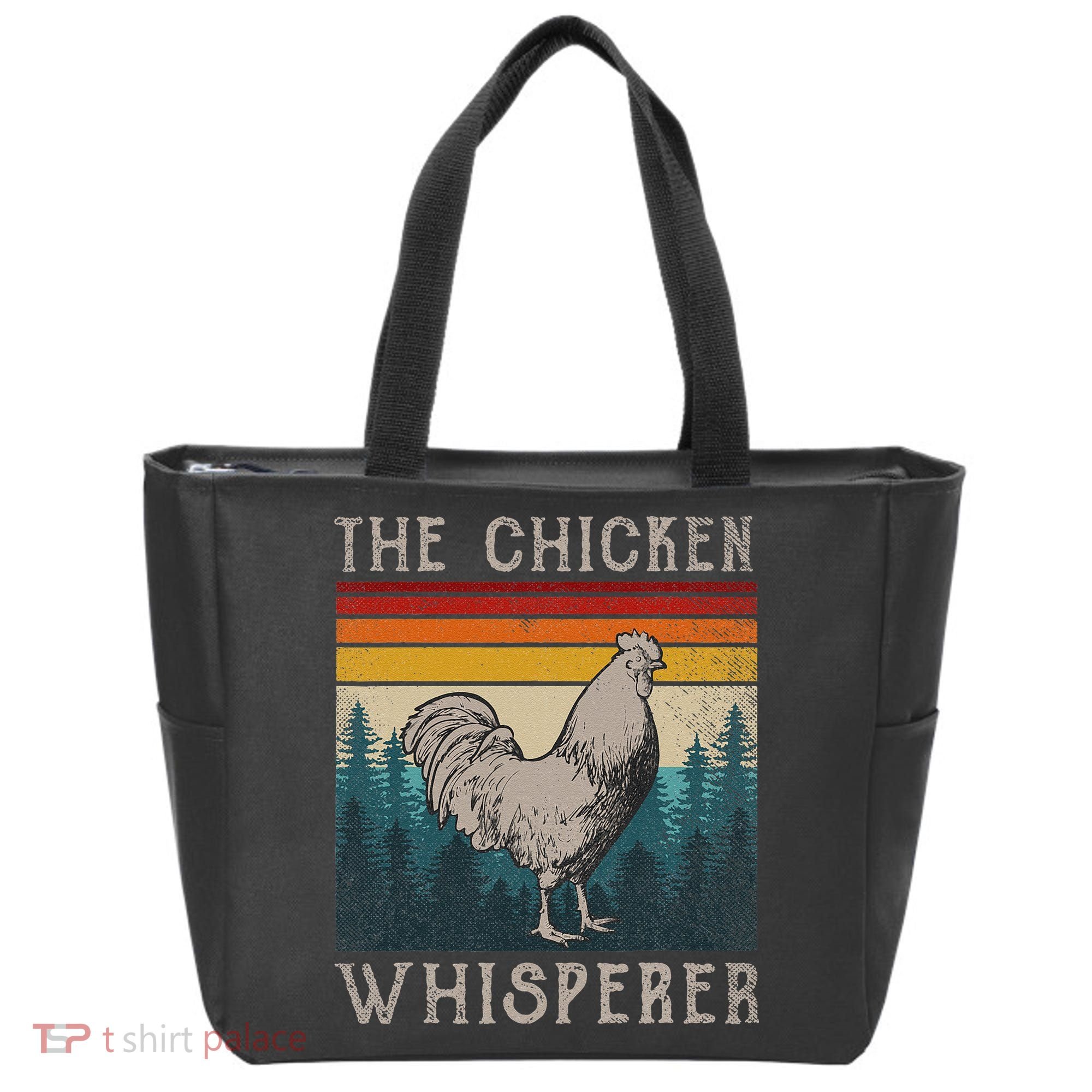 The Chicken Whisperer Funny Chicken Lover Farming Tote Bag