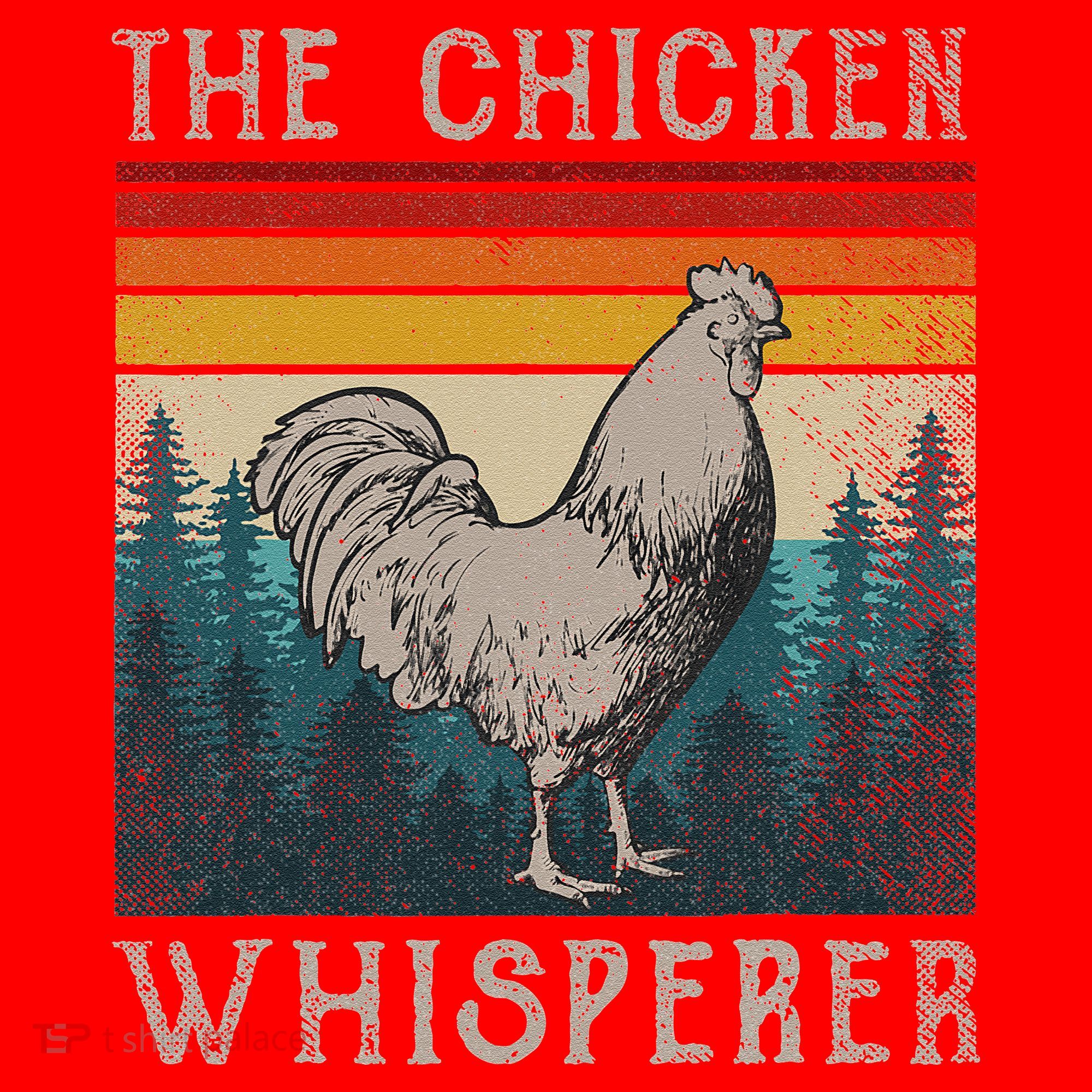 The Chicken Whisperer Funny Chicken Lover Farming Santa Hat