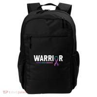 Thyroid Cancer Warrior Thyroid Cancer Awareness Gift Backpack thumb 0