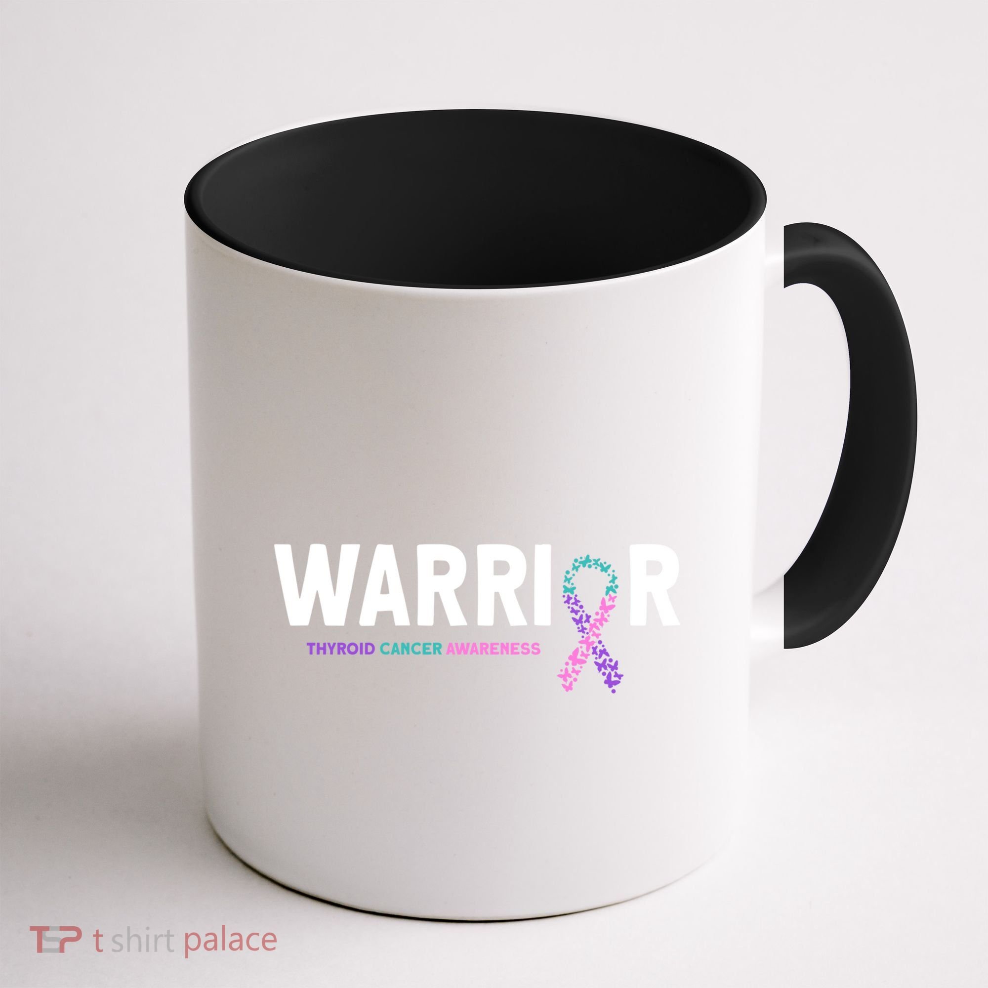 Thyroid Cancer Warrior Thyroid Cancer Awareness Gift Coffee Mug
