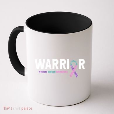 Thyroid Cancer Warrior Thyroid Cancer Awareness Gift Coffee Mug
